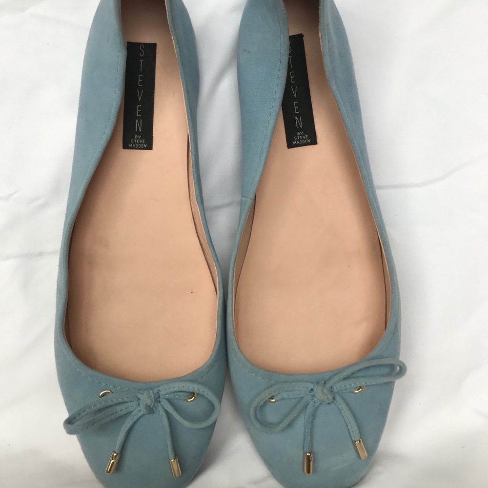 Steven By Steve Madden blue flats